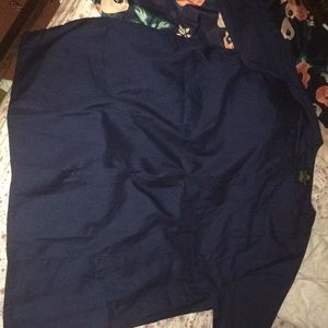 women’s XL scrub jacket – Navy Blue